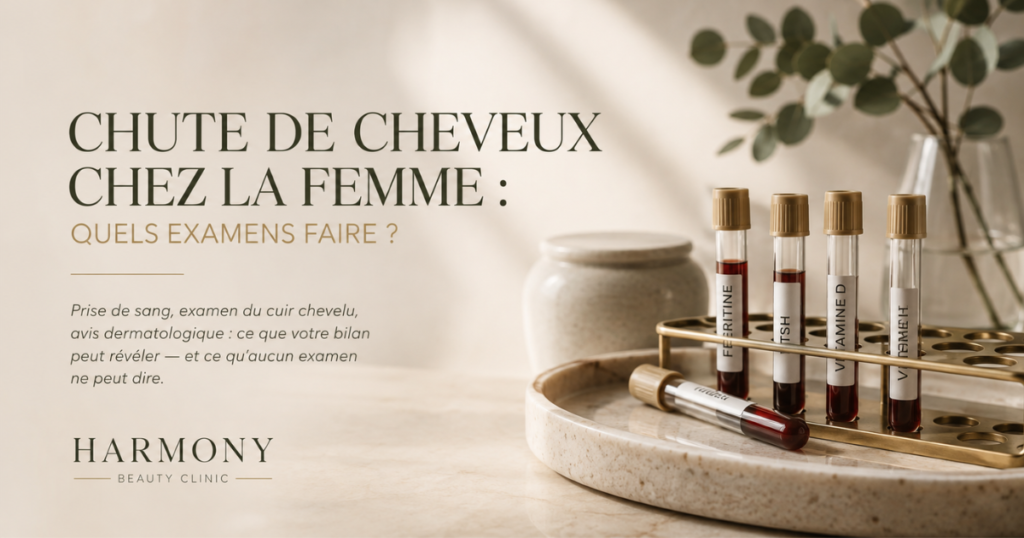 Chute de cheveux chez la femme : quels examens faire ?