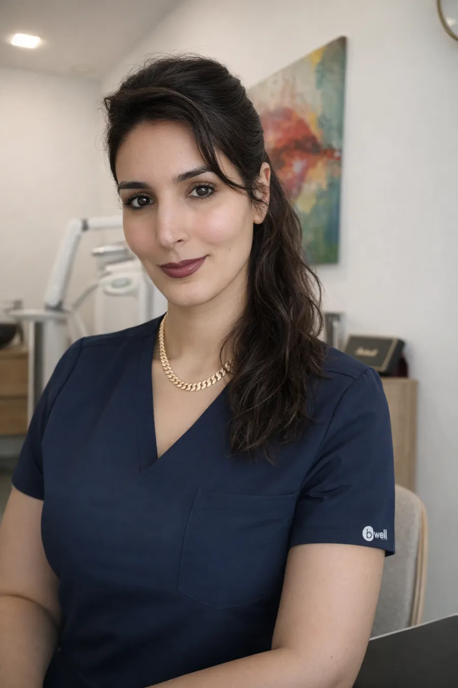 Zineb Sellam, infirmière esthétique — Harmony Beauty Clinic Bruxelles