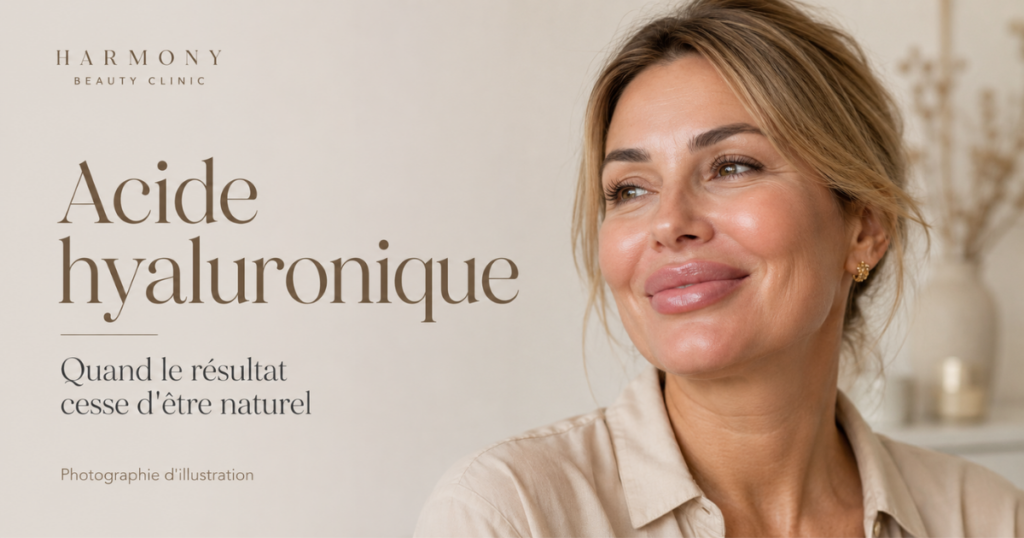 Acide hyaluronique : pourquoi un résultat peut devenir moins naturel