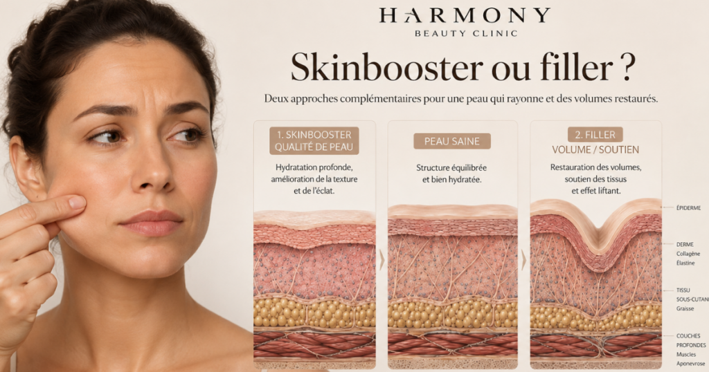 Skinbooster ou filler : quelle différence et lequel choisir ?