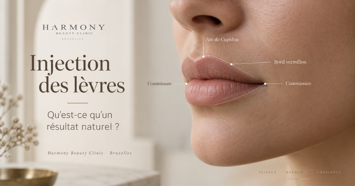 Injection des lèvres à Bruxelles : qu&rsquo;est-ce qu&rsquo;un résultat naturel ?